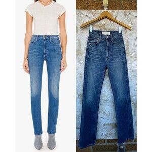 MOTHER SUPERIOR HIGH WAISTED RIDER SKIMP JEANS SIZE 23